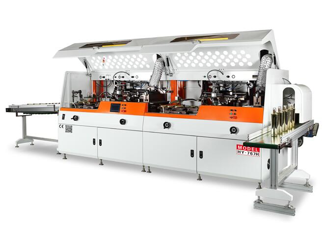 HY-767H高速全自动加高2色丝印生产线